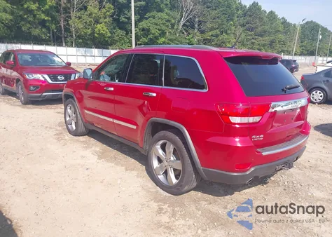 2011 Jeep Grand Cherokee Limited z USA, uszkodzony, nr VIN 1J4RR5GT8BC608189